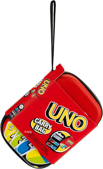 Theo Klein 5901 UNO carrying bag I Practical playing card bag for on the go I Protects cards from moisture and dust I Dimensions: 11 cm x 3.5 cm x 15.5 cm I Toys for children aged 3 and over