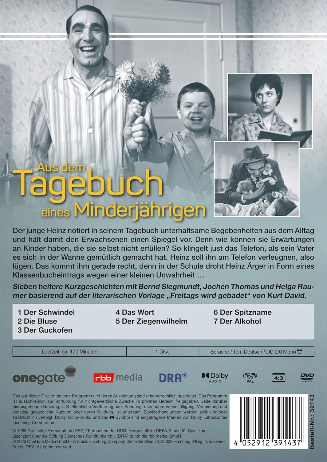 Aus dem Tagebuch eines Minderjährigen (DDR TV-Archiv