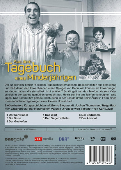 Aus dem Tagebuch eines Minderjährigen (DDR TV-Archiv