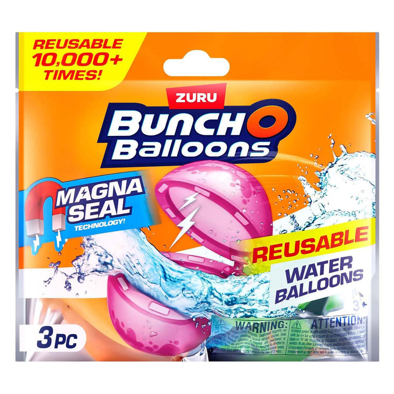 Pack of 3 Reusable Water Balloons