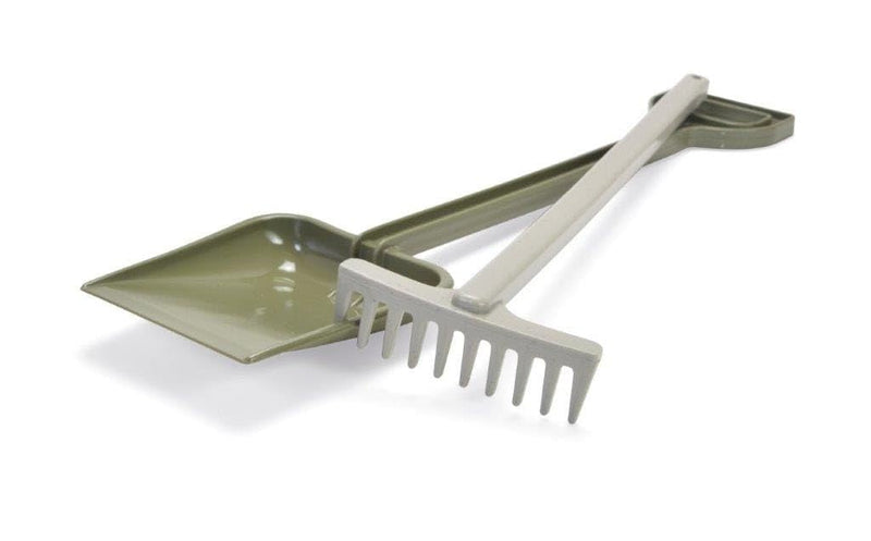 Andreu Toys 012651 Shovel 51 cm. / RAKE 42CM - Recycling Schürzen und Staubschutz, Mehrfarbig (Mehrfarbig