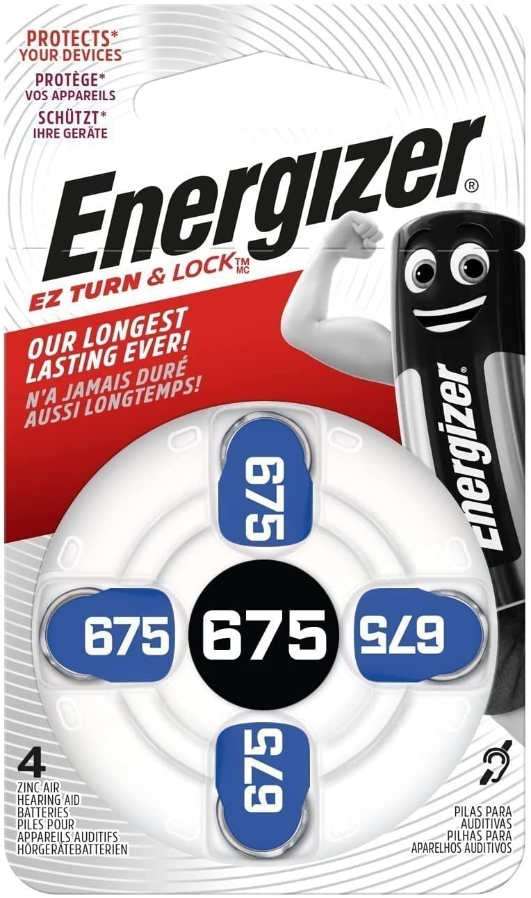 Luft-Batterie Pr44 1.4 V 4-Blister-Energizer