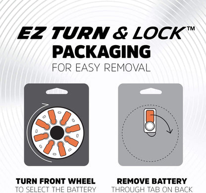 Zinc-Air Battery PR70 1.4 V 8-Blister
