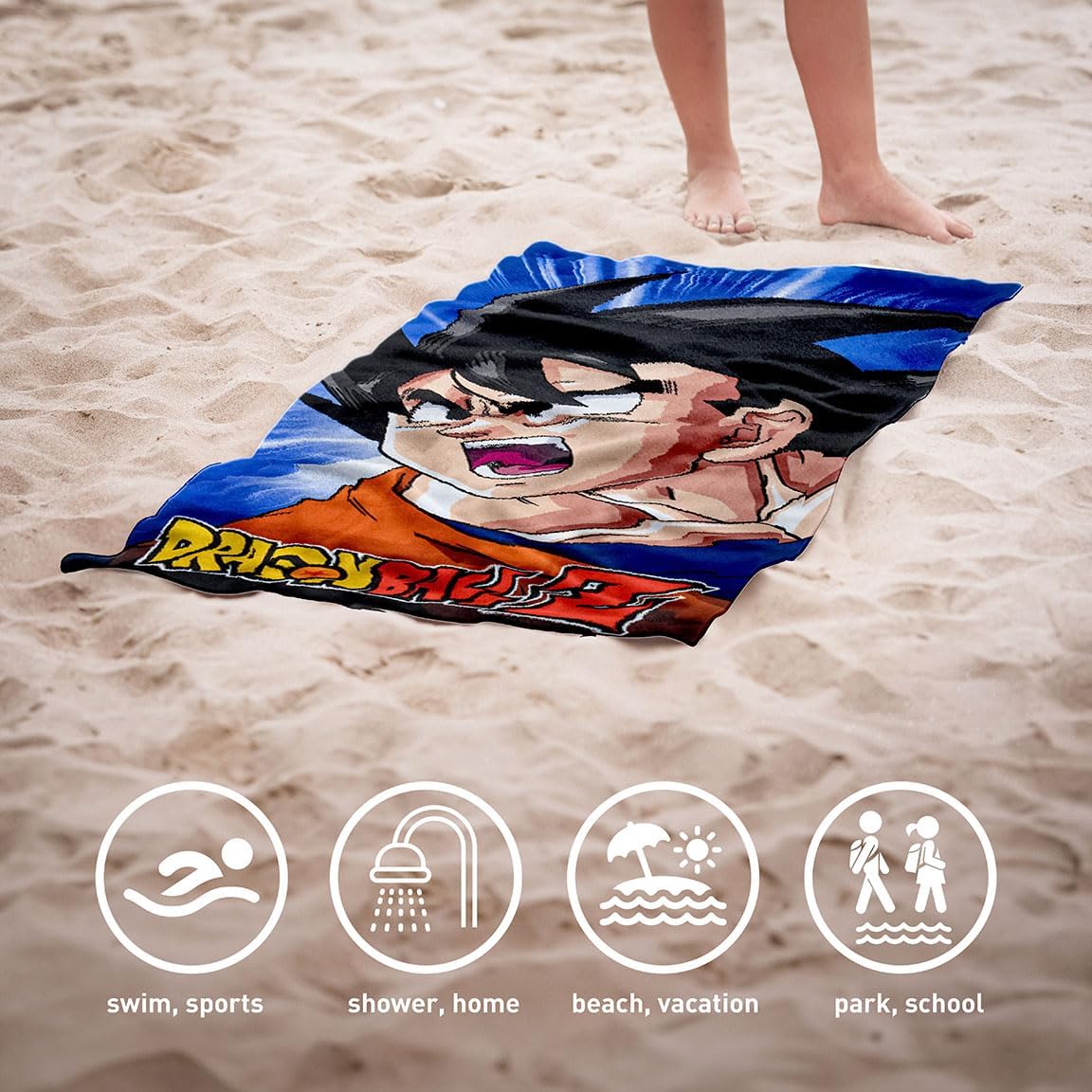 Dragon Ball Z Handtuch Son Goku 70 x 140 cm