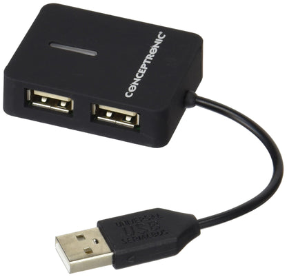 Conceptronic 4 Port USB 2.0 Mini Design Hub