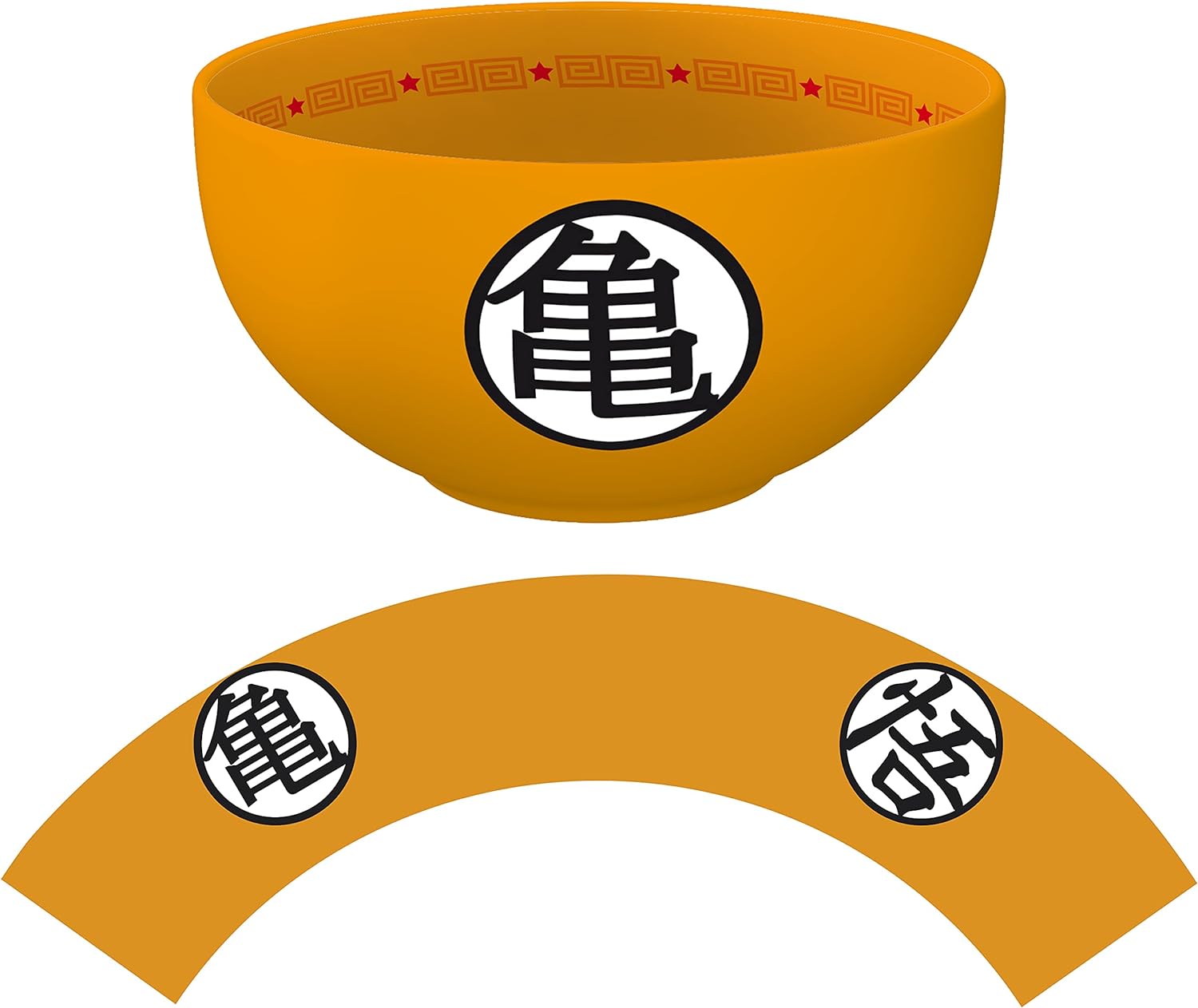 ABYstyle Dragon Ball Schüssel Symbol Goku - orange, Bedruckt, 100% Keramik, Fassungsvermögen ca. 600 ml, Z107470