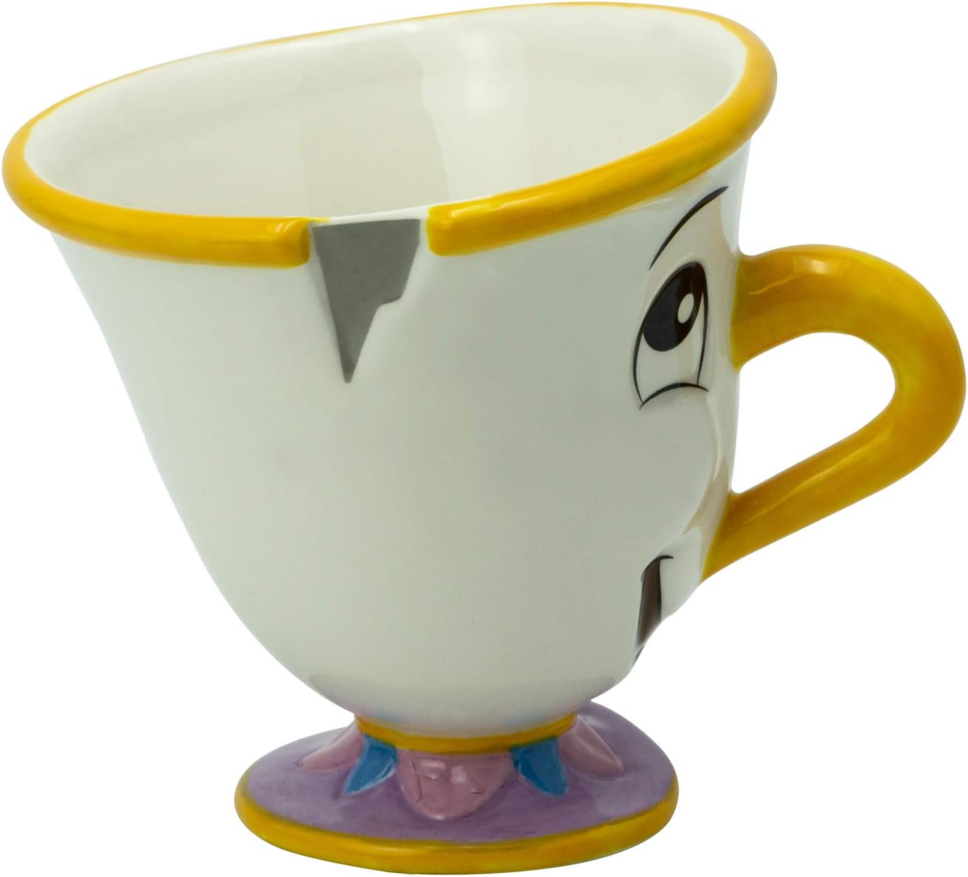 ABYSTYLE Disney The Beauty and The Beast Chip 3D Shaped Ceramic Novelty Coffee & Tea Mug