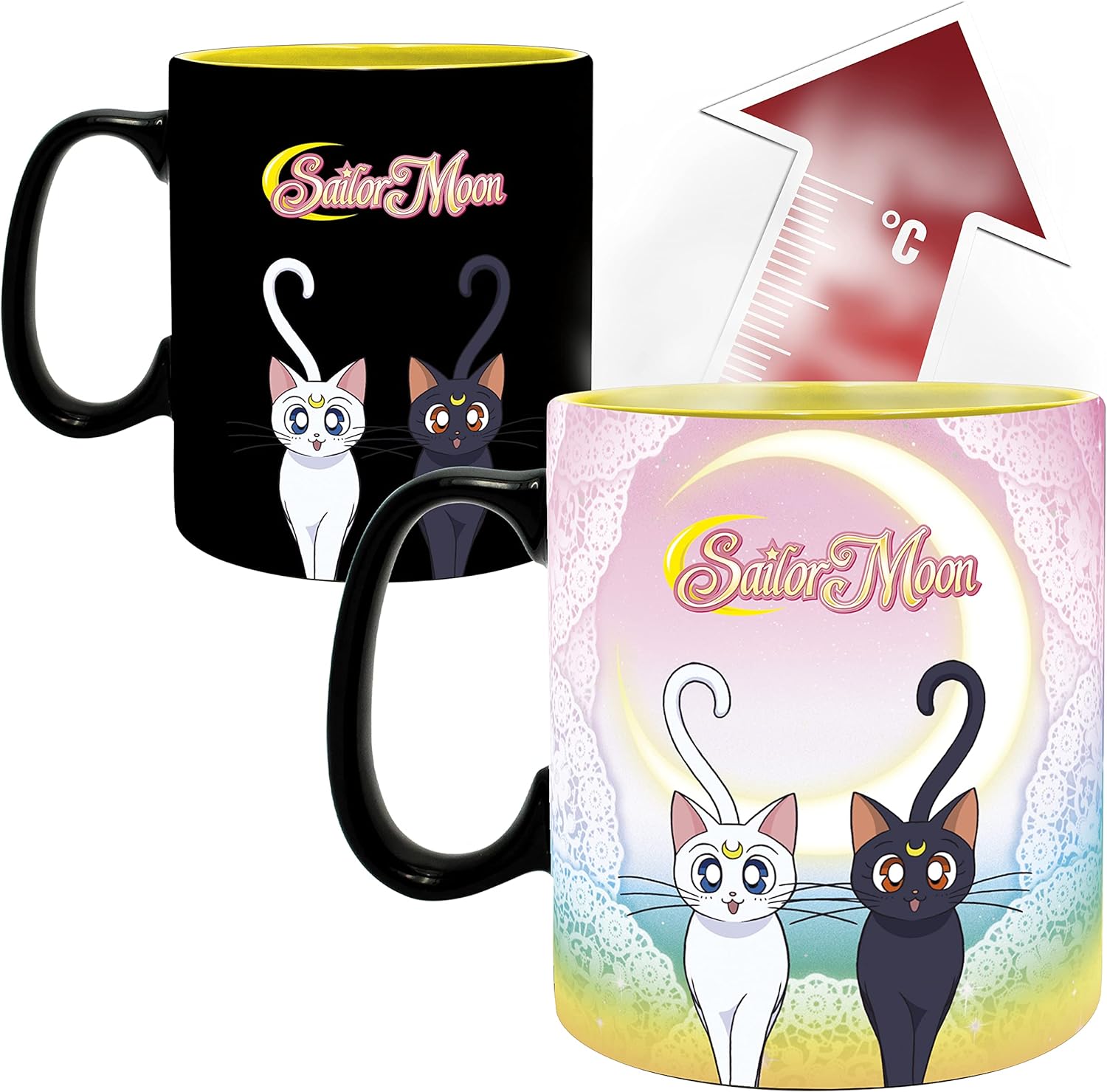 ABYSTYLE Sailor Moon - Group - Thermo Active Mug 460 ml