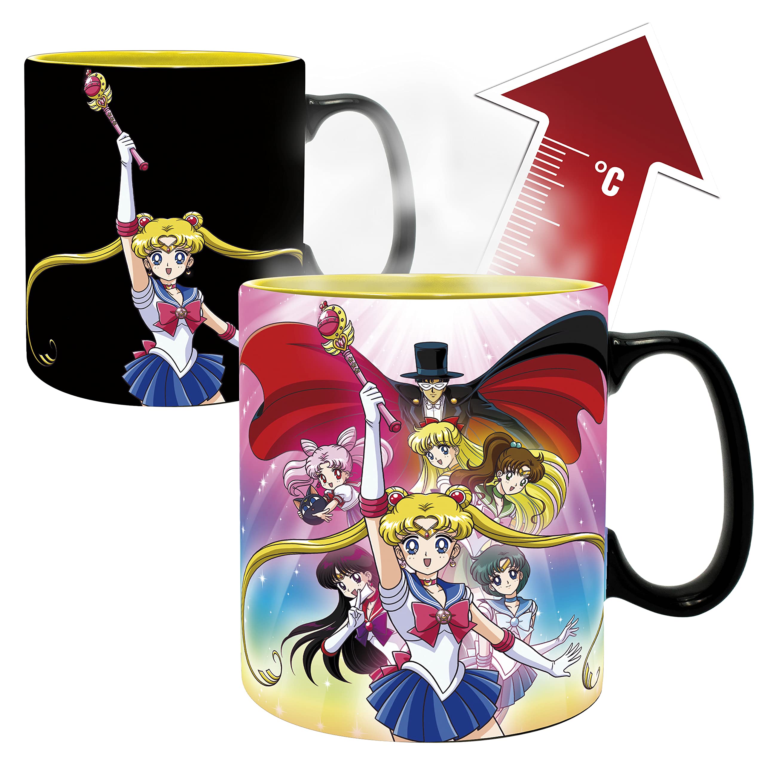 ABYSTYLE Sailor Moon - Group - Thermo Active Mug 460 ml