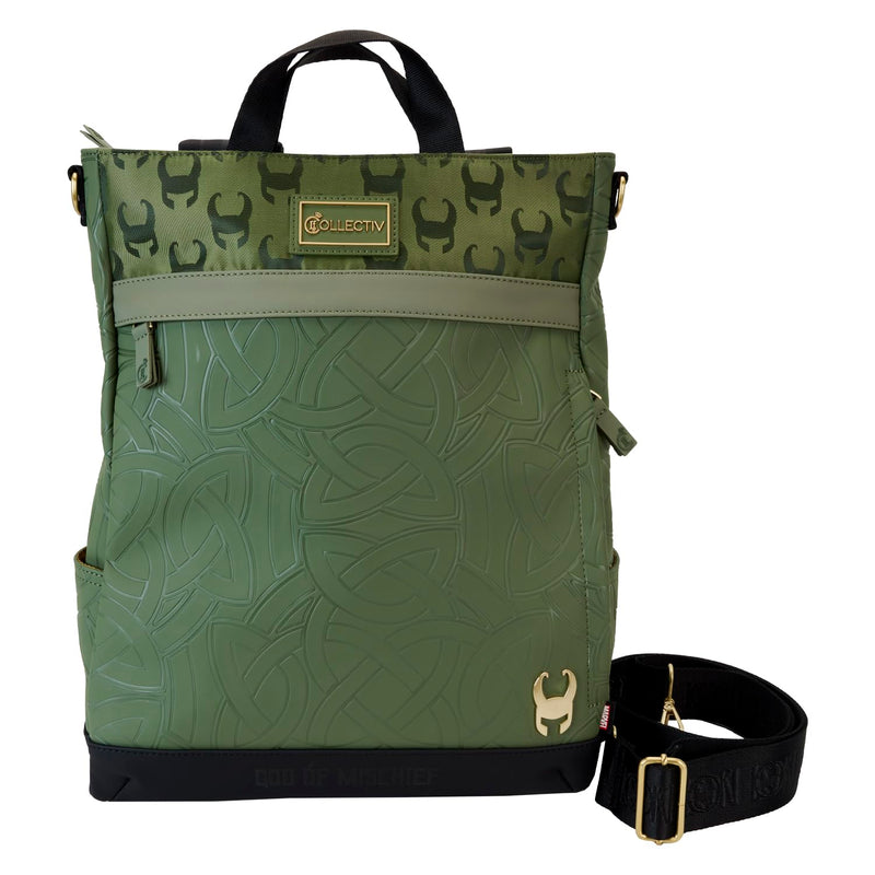 Loungefly - Marvel By Loungefly Canvas Tote Bag Loki The Creativ Collectiv