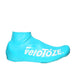 veloToze Kurzer 2.0-Schuhüberzug für Rennradschuhe, wasserdicht, winddicht, für Radtouren im Frühling, Herbst, Regen, kaltes Wetter – helle Farben machen Rennradausflüge sicherer