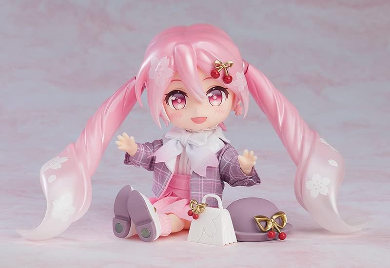 Good Smile Company Character Vocal Series 01: Hatsune Miku Figur Nendoroid Doll Sakura Miku: Hanami Outfit Ver. 14 cm