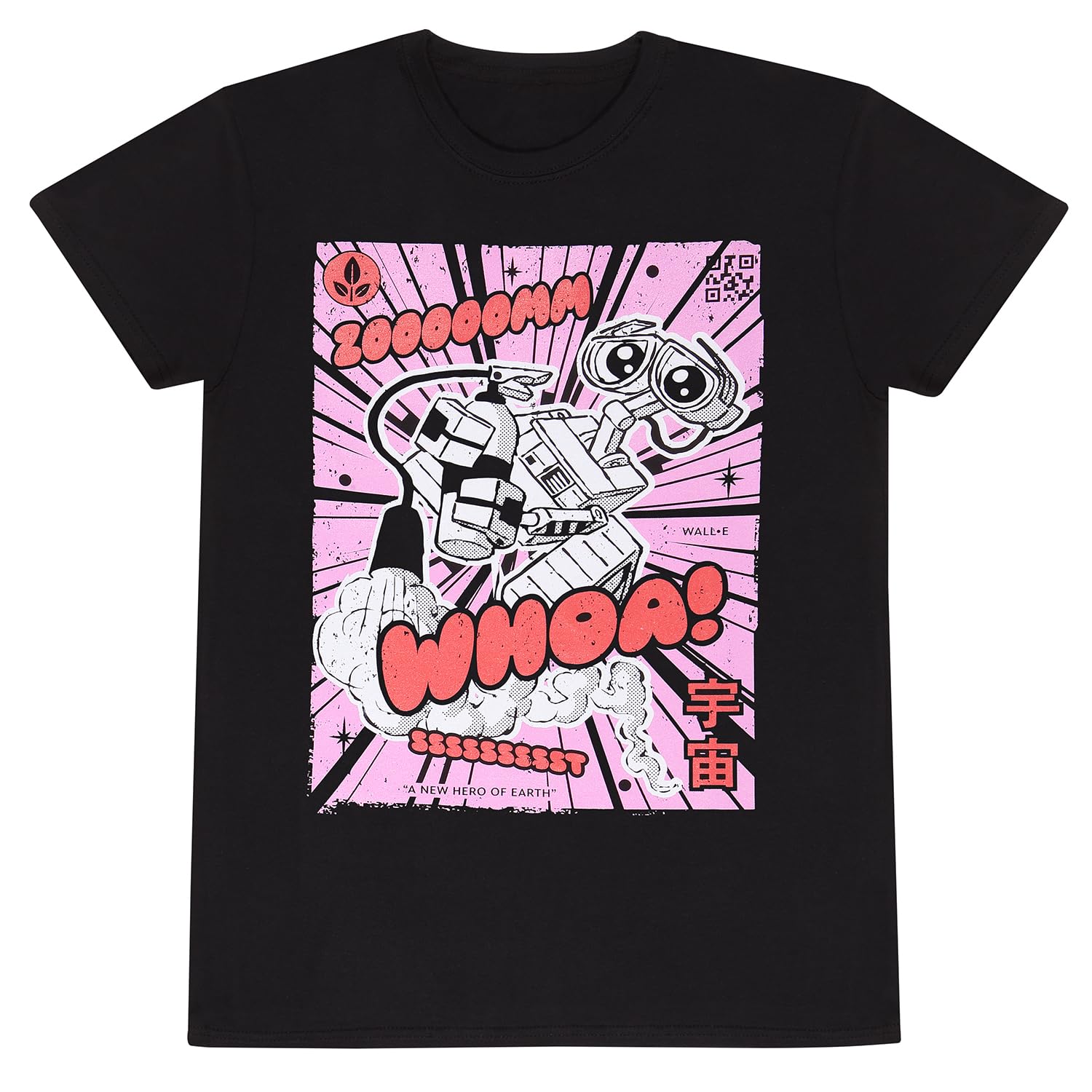 Heroes Inc - Pixar T-Shirt Walle Poster Size M