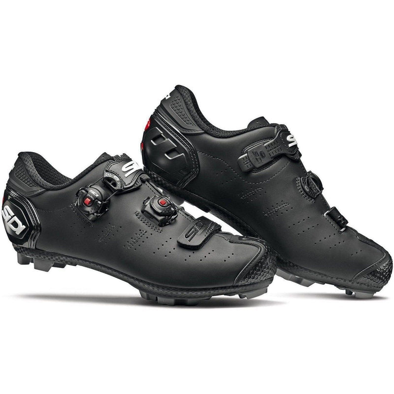 Sidi Dragon 5 SRS Mega Fit MTB Shoes - Monochrome 43 Matte Black