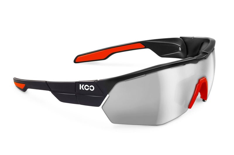 Kask P1322656 Koo Open Cube Fahrrad-Sonnenbrille, Schwarz/Rot, Größe S