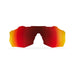KOO Lunettes de soleil de cyclisme OPEN CUBE Rouge Mr S