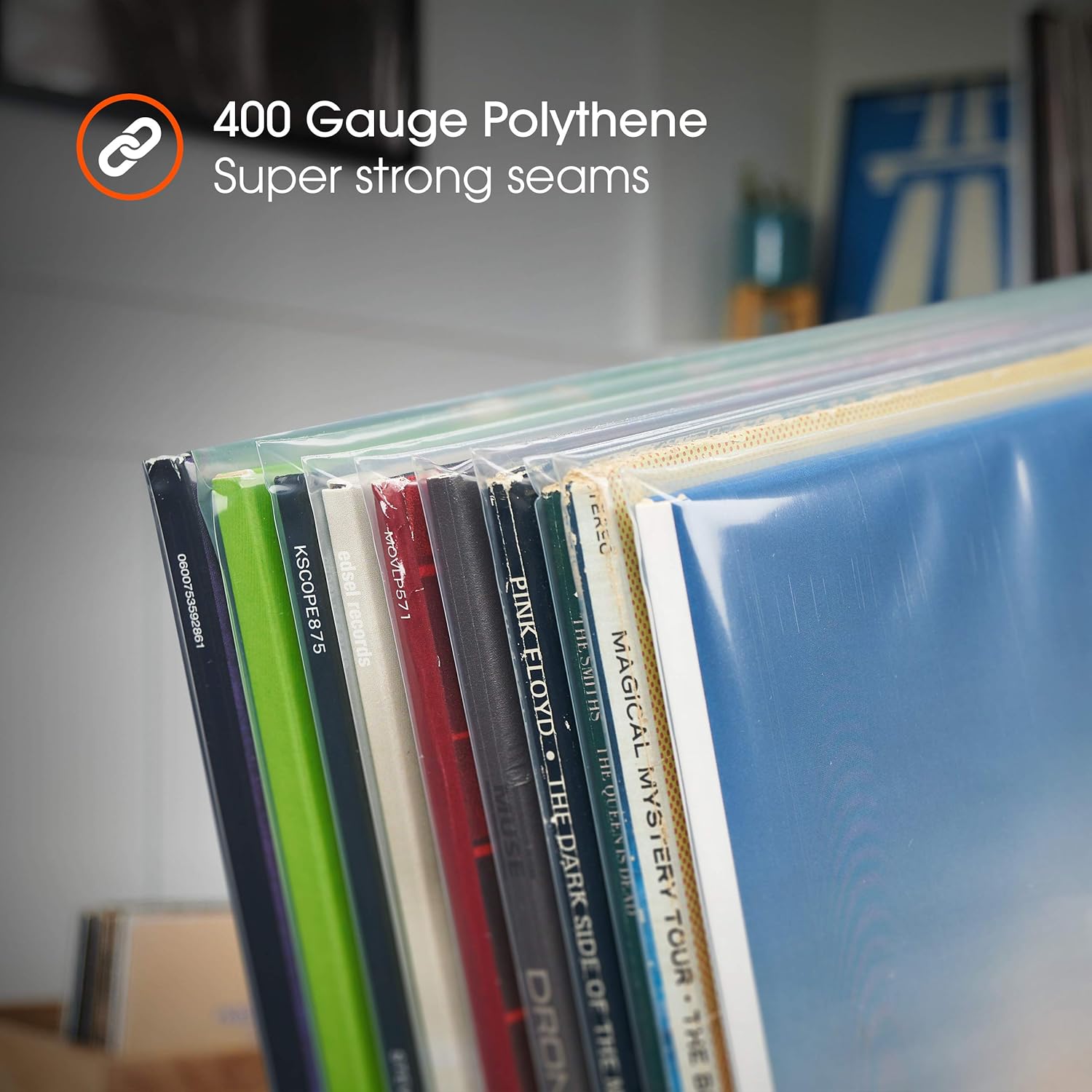 Buste Vinile 100 Pz