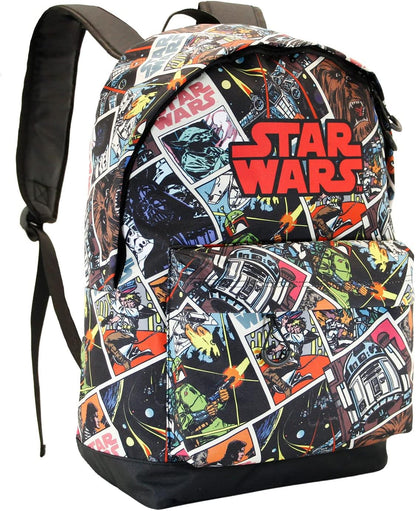 Star Wars Comic-Fan HS Backpack, Multicolour, 18 x 30 x 43 cm, Capacity 22 L