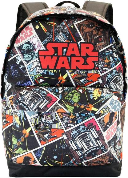 Star Wars Comic-Fan HS Backpack, Multicolour, 18 x 30 x 43 cm, Capacity 22 L