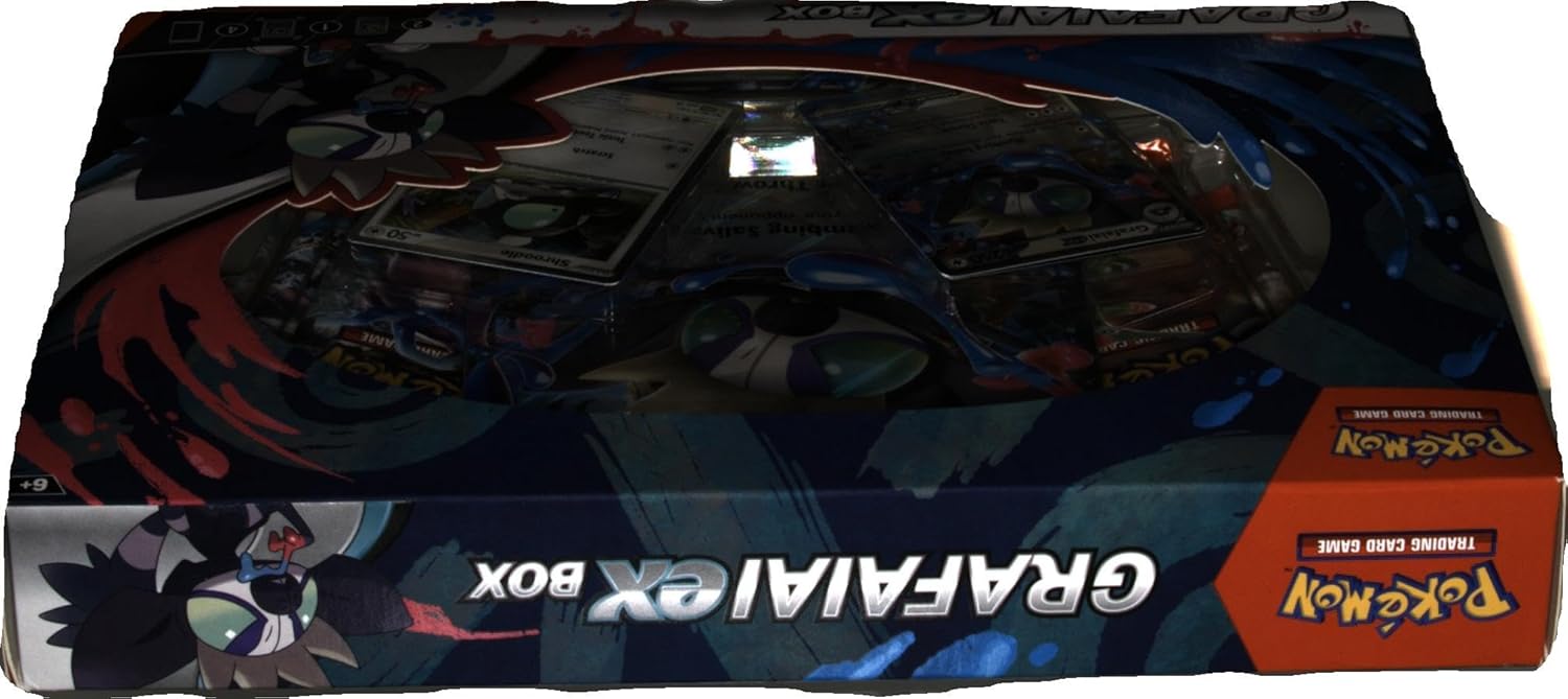 Pokémon TCG: Grafaiai ex Box (2 Foil Promo Cards, 1 Oversize Foil Card & 4 Booster Packs
