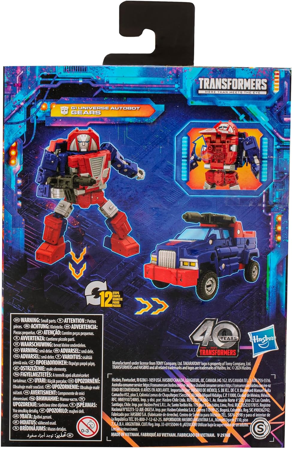 Transformers Legacy United Deluxe Class G1 Universe Autobot Gears Action Figure