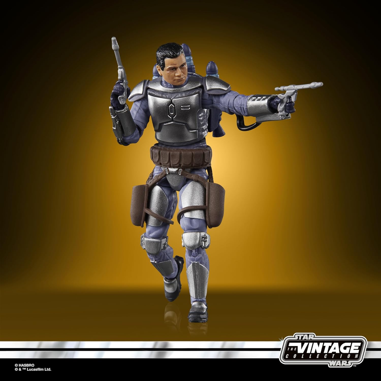 Star Wars The Vintage Collection Jango Fett Attack of the Clones Deluxe 3.75-Inch Action Figure