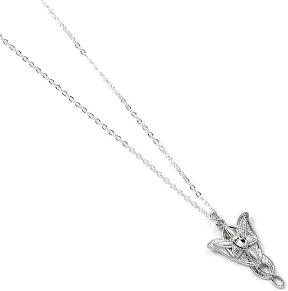 The Lord of The Rings Evenstar Halskette, Einheitsgröße, Zink, The Lord of The Rings Collana Evenstar, Misura unica, Zinco, Argento, LRN00003, The Lord of The Rings Evenstar LRN00003 Collier Argenté, taille unique, Zinc, The Lord of The Rings Evenstar Nec