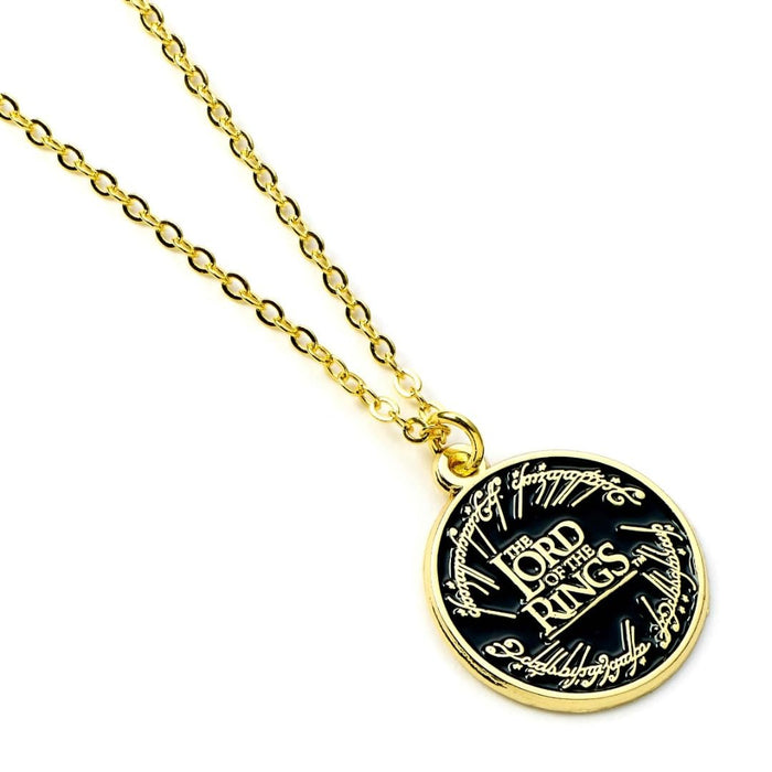 The Lord of The Rings Logo Necklace, Silver, LRN00004