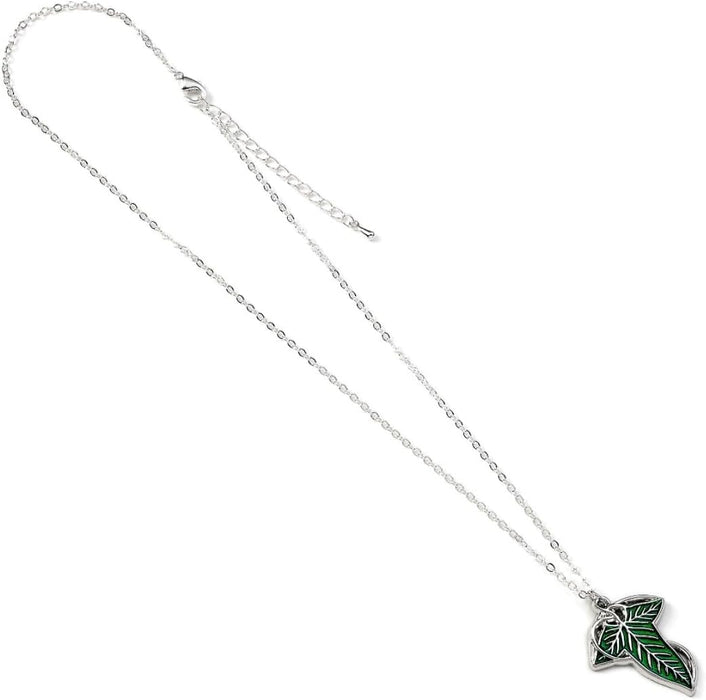 The Lord of The Rings The Leaf of Lorien Necklace, Silver, LRN00005