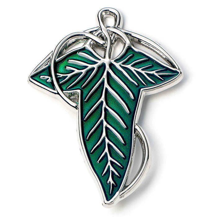 The Lord of The Rings The Leaf Of Lorien Pin Badge, Blue, LRPB0005