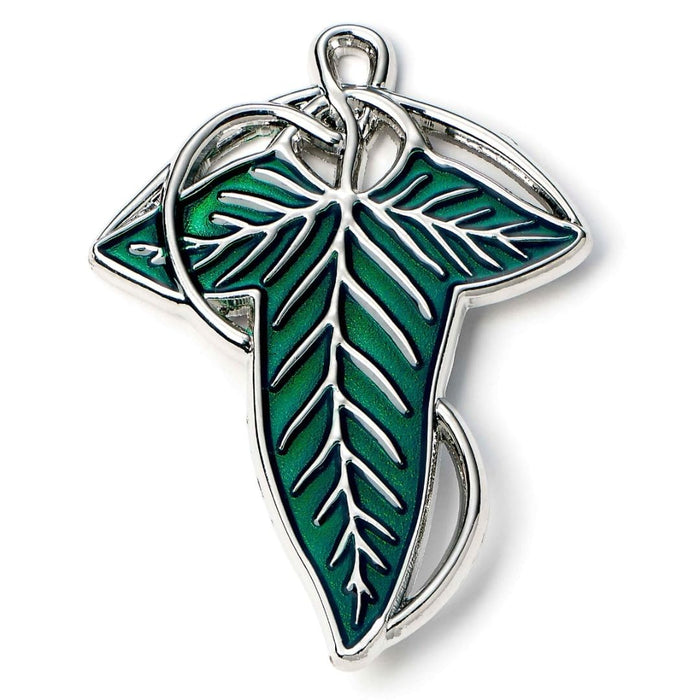 The Lord of The Rings The Leaf Of Lorien Pin Badge, Blue, LRPB0005