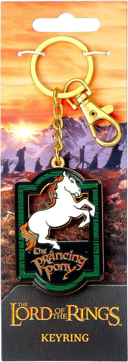 The Lord of The Rings Prancing Pony Pub Sign Keyring