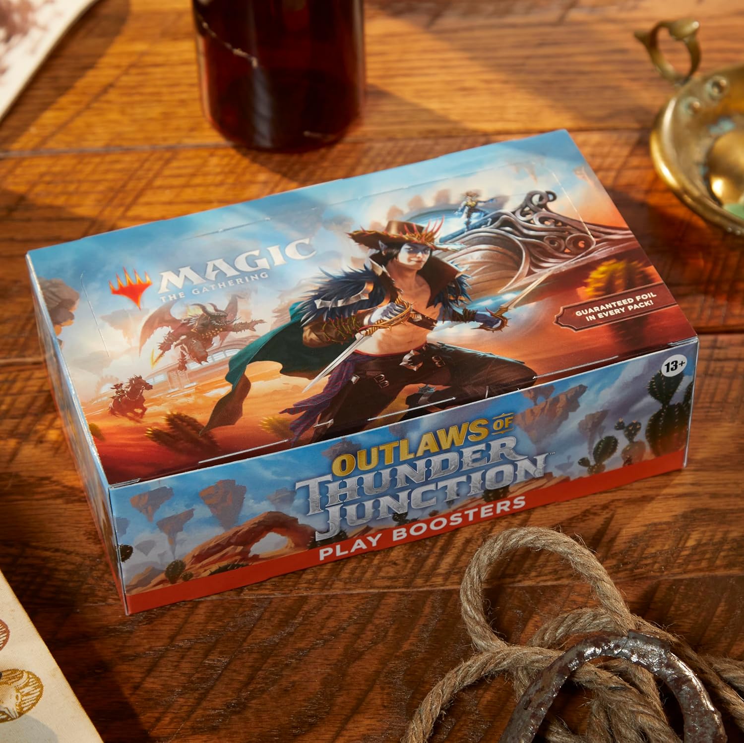 Magic: The Gathering Outlaws of Thunder Junction Play Booster Box - 36 Packs (504 Magic Cards