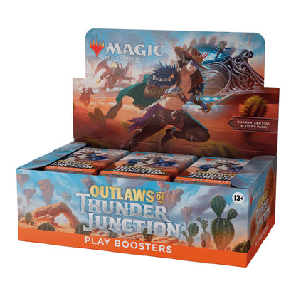 Magic: The Gathering Outlaws of Thunder Junction Play Booster Box - 36 Packs (504 Magic Cards