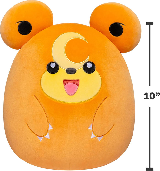 Teddiursa Squishmallow 25cm Licensed Soft Stuffed Plush Toy