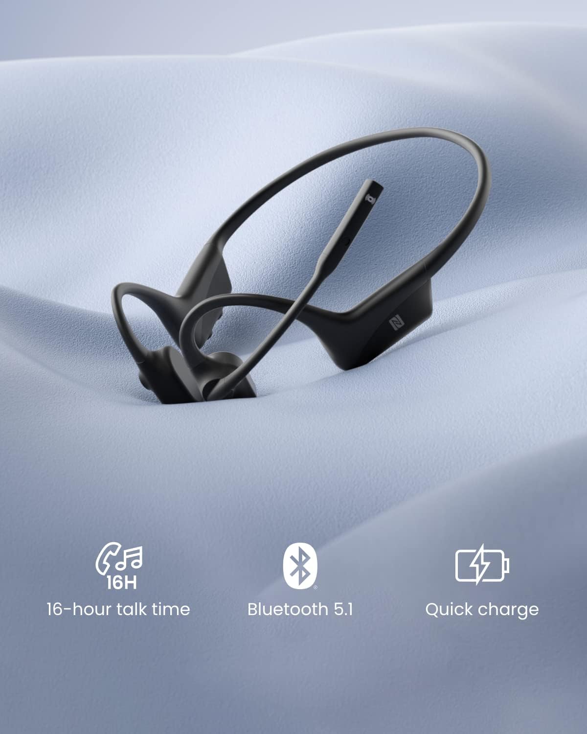 Aftershokz Open Comm Uc Black Usb A-Adapter
