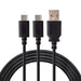 UnderControl - Cable De Charge Double Type-C Compatible PlayStation 5 - 3700372709651