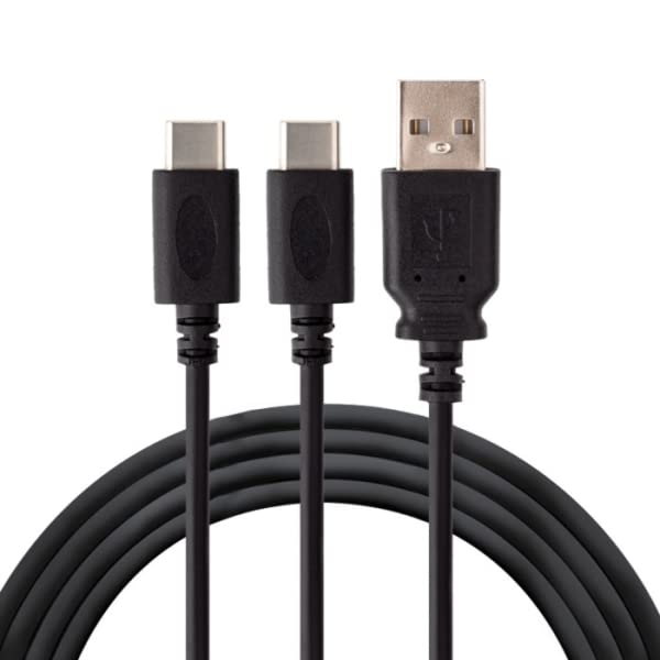 UnderControl - Cable De Charge Double Type-C Compatible PlayStation 5 - 3700372709651