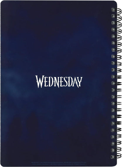 SD TOYS - Wednesday 3D Rain Effect Notebook