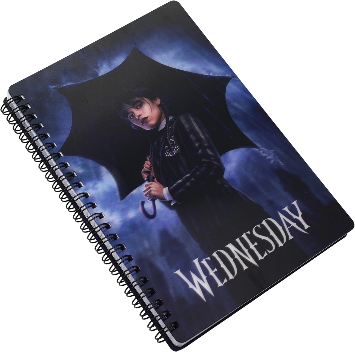 SD TOYS - Wednesday 3D Rain Effect Notebook