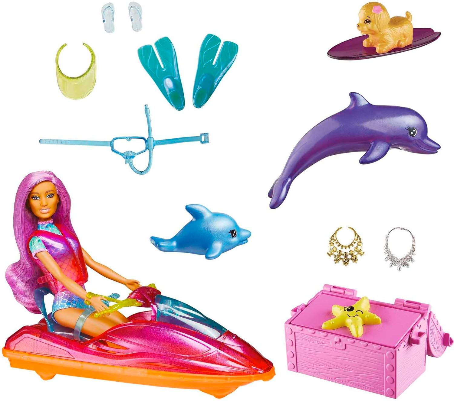Barbie - Spielzeug, Mehrfarbig (Mattel HBW90