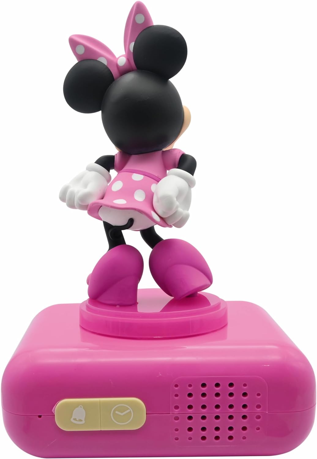 LEXIBOOK, Disney Minnie, Nightlight alarm clock, Sounds and Melodies, LCD Backlit screen, Luminous, Snooze, Pink, RL800MN
