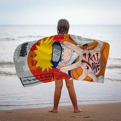 Naruto Shippuden Handtuch Naruto Uzumaki 70 x 140