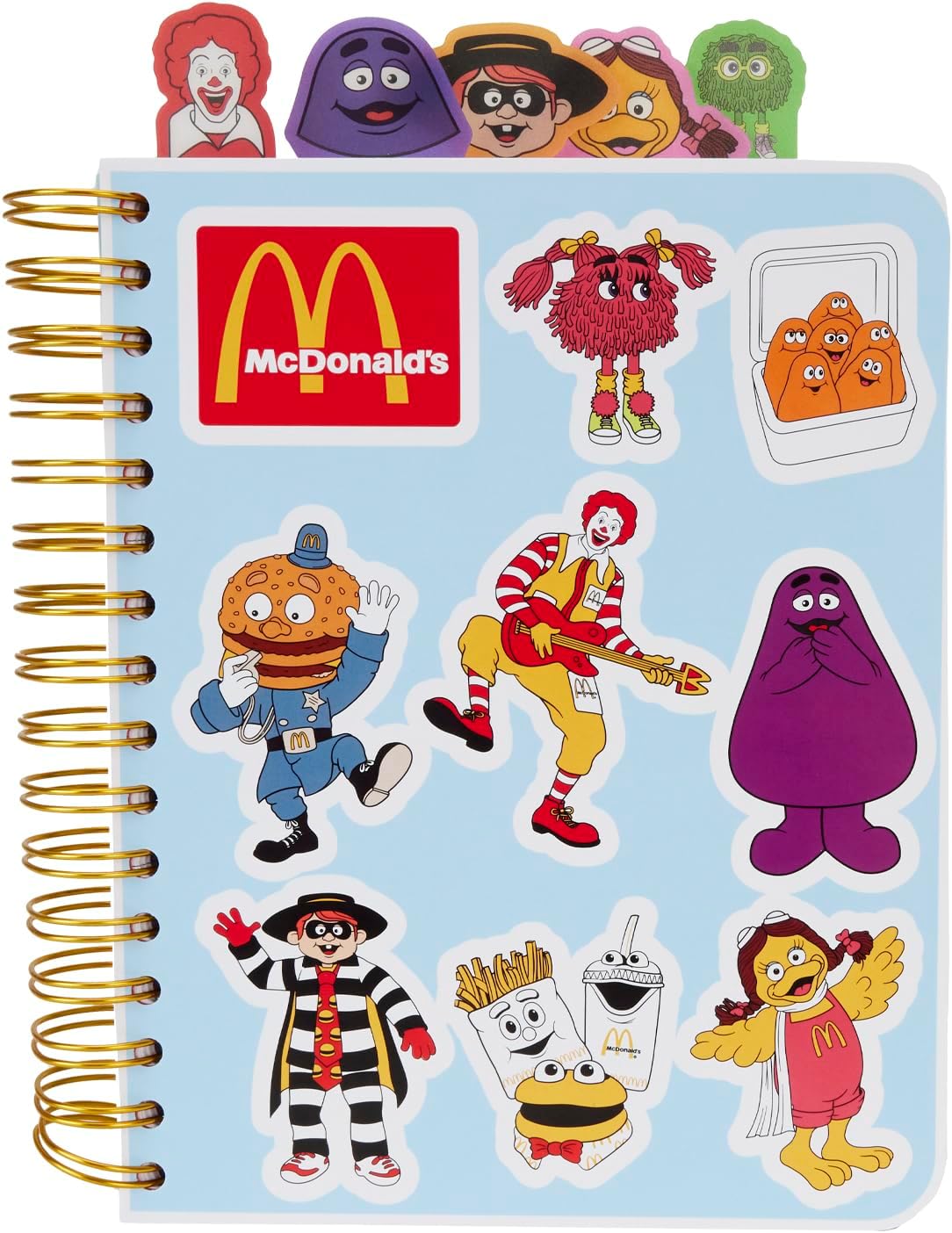 Loungefly McDonalds Gang Tab Notebook
