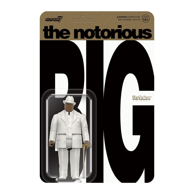 SUPER7 Notorious B.I.G. Reaction Biggie in Suit - Figura Decorativa (10 cm