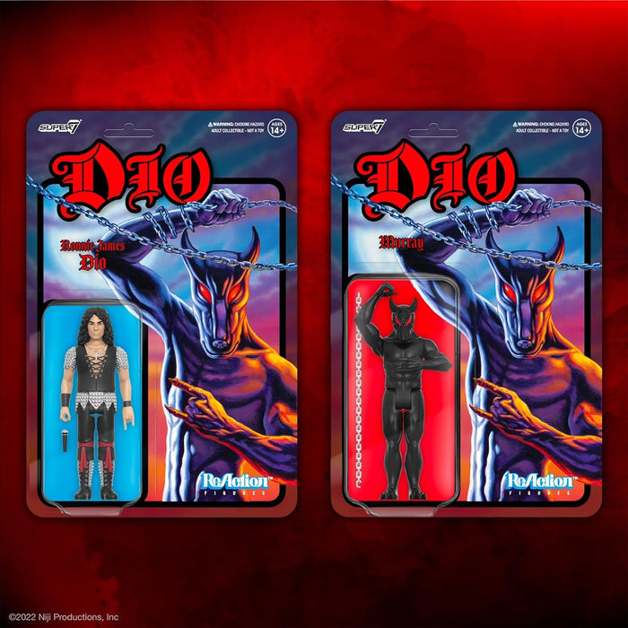 SUPER7 Ronnie James Dio ReAction figurine Murray 10 cm