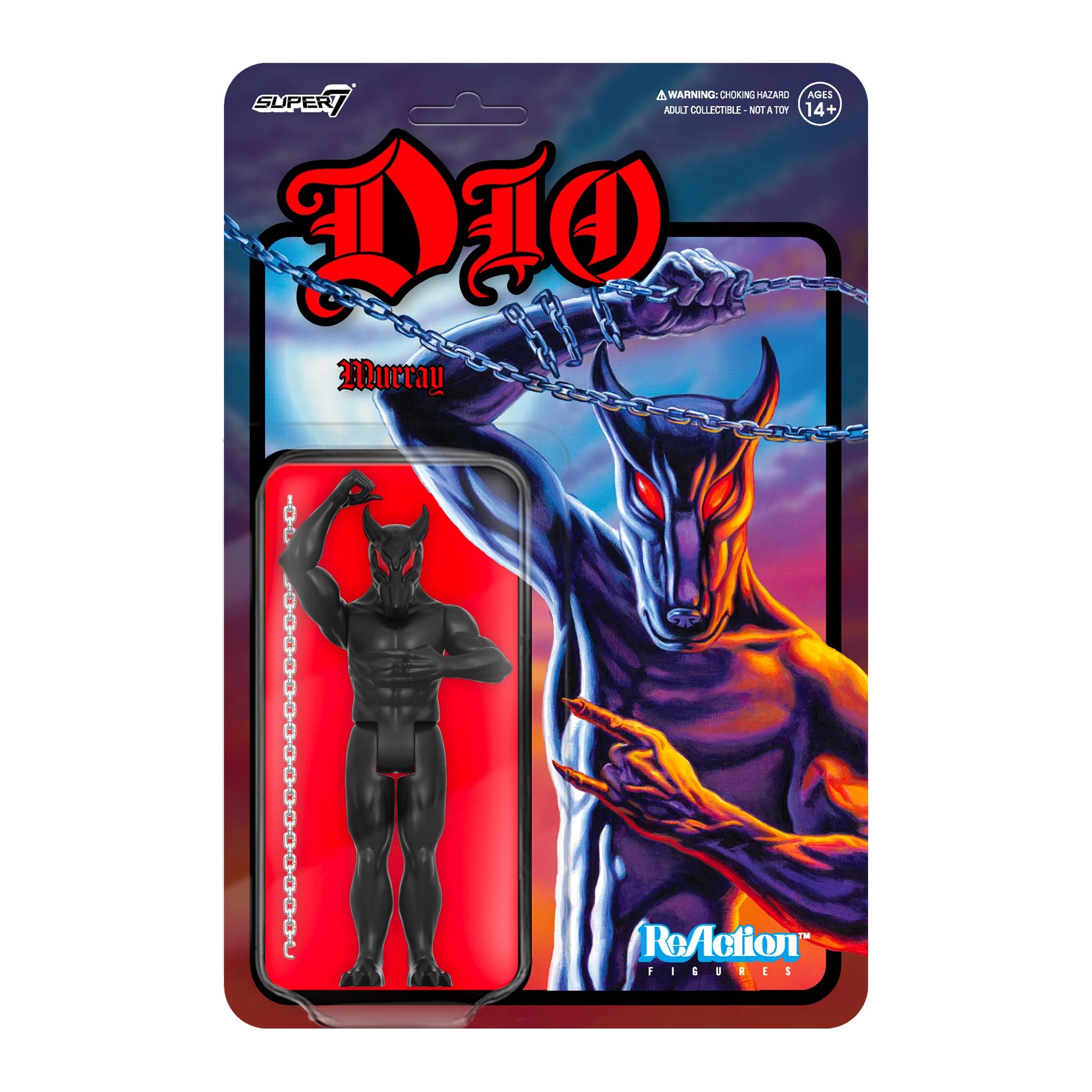 SUPER7 Ronnie James Dio ReAction figurine Murray 10 cm