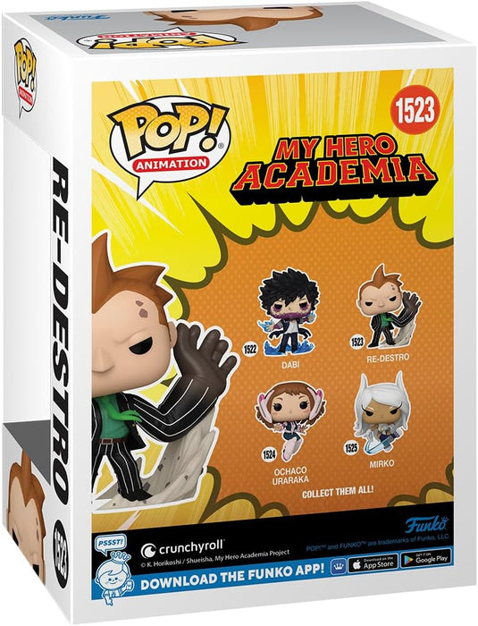 Funko POP! Animation: My Hero Academia (MHA) 2 - Re-Destro - Collectable Vinyl Figure - Gift Idea - Official Merchandise - Toys for Kids & Adults - Anime Fans - Model Figure for Collectors