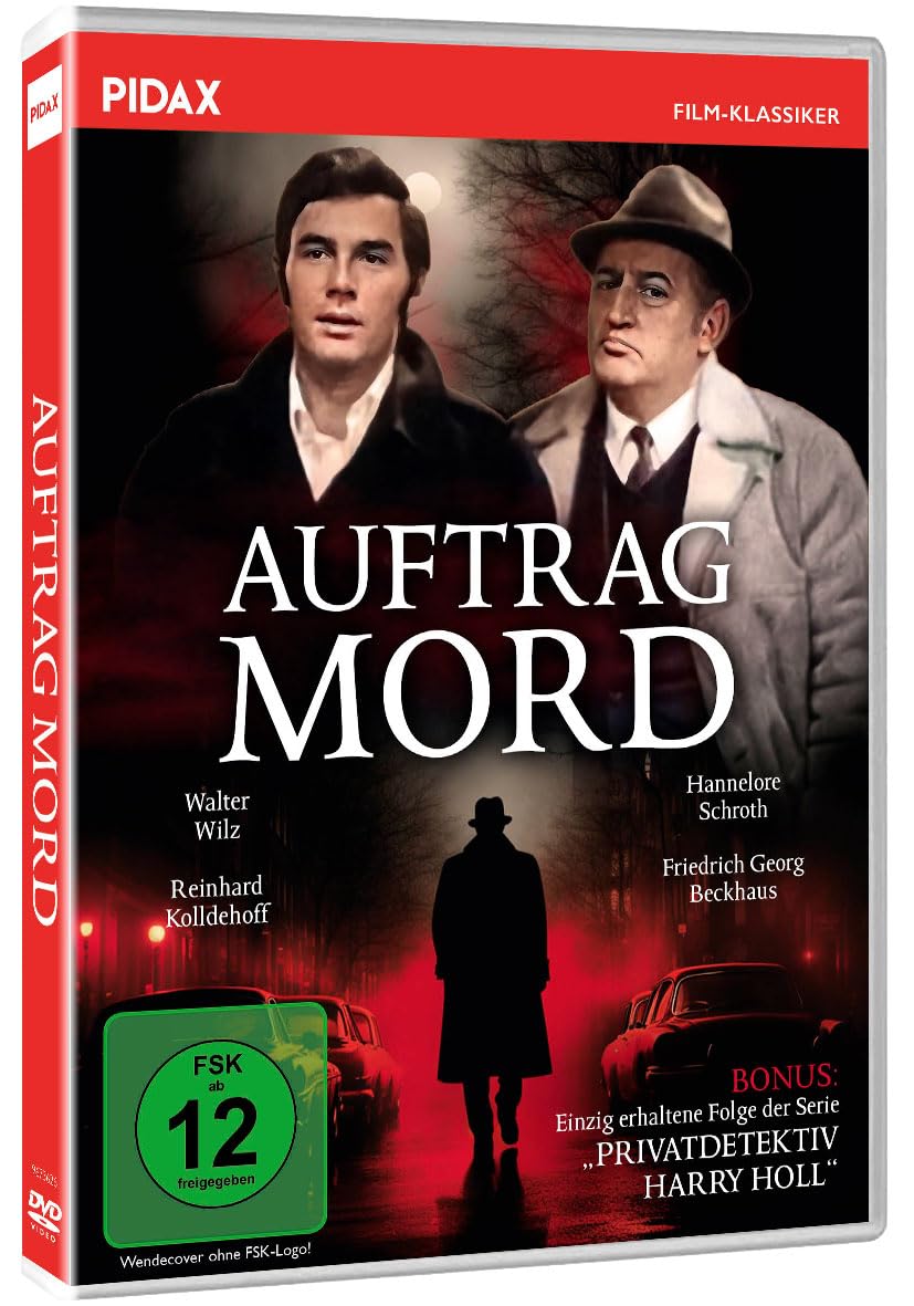 Auftrag Mord / Packender Kriminalfilm mit Starbesetzung + Bonus: 1 Folge von "Privatdetektiv Harry Holl" (Pidax Film-Klassiker)