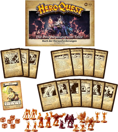 HeroQuest Die Prophezeiung von Telor Abenteuerpack, HeroQuest Basisspiel erforderlich, White